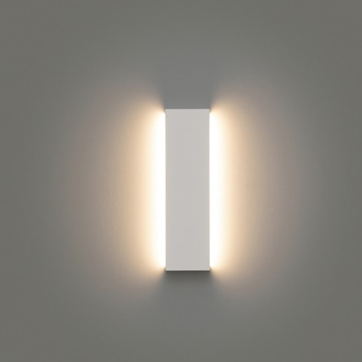 ARANDELA LED REFLEX 42CM 12W 1050LM 2700K IP65 BIVOLT 27X115X420MM - BRANCO | STELLA STH9740BR/27 ARANDELA LED REFLEX 42CM 12W 1050LM 2700K IP65 BIVOLT 27X115X420MM - BRANCO | STELLA STH9740BR/27