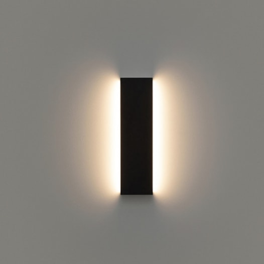 ARANDELA LED REFLEX 42CM 12W 800LM 2700K IP65 BIVOLT 26X115X420MM - PRETO | STELLA STH9740PTO/27 ARANDELA LED REFLEX 42CM 12W 800LM 2700K IP65 BIVOLT 26X115X420MM - PRETO | STELLA STH9740PTO/27