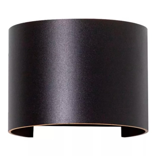 ARANDELA LED RONDO REDONDO FACHO DUPLO 3000K 6W BIVOLT 10X13,5X11,7CM ALUMÍNIO PRETO | BELLA ILUMINAÇÃO RON1AR01PT014 ARANDELA LED RONDO REDONDO FACHO DUPLO 3000K 6W BIVOLT 10X13,5X11,7CM ALUMÍNIO PRETO | BELLA ILUMINAÇÃO RON1AR01PT014