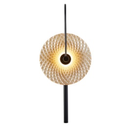 ARANDELA LED SOWA 30W 3000K PRETO E AMBAR | NORDECOR 2557 ARANDELA LED SOWA 30W 3000K PRETO E AMBAR | NORDECOR 2557