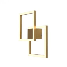 ARANDELA LED TEC 3000K 45W BIVOLT 41X41X4CM ALUMÍNIO E SILICONE DOURADO | BELLA ILUMINAÇÃO GD010G ARANDELA LED TEC 3000K 45W BIVOLT 41X41X4CM ALUMÍNIO E SILICONE DOURADO | BELLA ILUMINAÇÃO GD010G