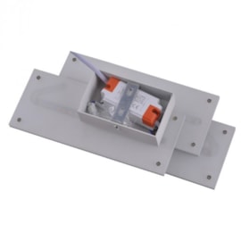 ARANDELA LED WOLLE RETANGULAR 3000K 10W BIVOLT 12X26CM ALUMÍNIO BRANCO | NORDECOR 2392 ARANDELA LED WOLLE RETANGULAR 3000K 10W BIVOLT 12X26CM ALUMÍNIO BRANCO | NORDECOR 2392