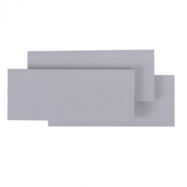ARANDELA LED WOLLE RETANGULAR 3000K 10W BIVOLT 12X26CM ALUMÍNIO BRANCO | NORDECOR 2392 ARANDELA LED WOLLE RETANGULAR 3000K 10W BIVOLT 12X26CM ALUMÍNIO BRANCO | NORDECOR 2392