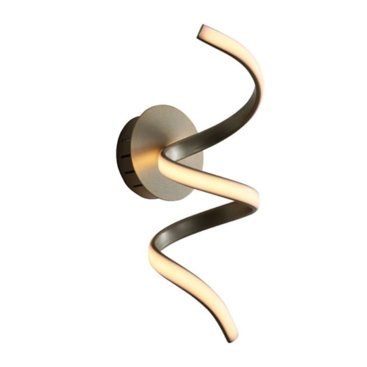 ARANDELA LED WORM 10W 3000K 32X16X14CM ALUMÍNIO DOURADO | STUDIOLUCE WHITE AR1426DO ARANDELA LED WORM 10W 3000K 32X16X14CM ALUMÍNIO DOURADO | STUDIOLUCE WHITE AR1426DO