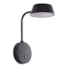 ARANDELA LED ZAVI 7W 3000K  PRETO | NORDECOR 2546