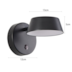 ARANDELA LED ZAVI ON 7W 3000K OURO PRETO | NORDECOR 2544