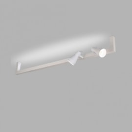 ARANDELA LINEA INTERNO 1 T8 60CM 2 DICROICA MR16 | USINA 16380/70 ARANDELA LINEA INTERNO 1 T8 60CM 2 DICROICA MR16 | USINA 16380/70