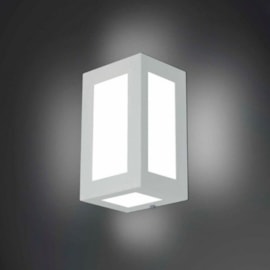 ARANDELA LÍRIOS RETANGULAR 5 VIDROS INTERNO 20X12X10CM ALUMÍNIO | USINA 5041/1 ARANDELA LÍRIOS RETANGULAR 5 VIDROS INTERNO 20X12X10CM ALUMÍNIO | USINA 5041/1