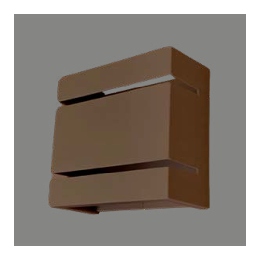 ARANDELA MADRID FACHO DUPLO C/ FRISO MARROM | MOON 1080867 ARANDELA MADRID FACHO DUPLO C/ FRISO MARROM | MOON 1080867