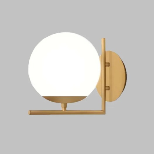 ARANDELA MAHINA METAL/VIDRO 1L | TKS 1613 ARANDELA MAHINA METAL/VIDRO 1L | TKS 1613