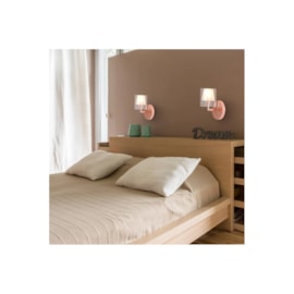 ARANDELA MAISON METAL E VIDRO COBRE E TRANSPARENTE 1XG9 | BELLA ILUMINAÇÃO MO0016E