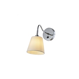 ARANDELA MARJORIE LINHA E ACETATO BRANCO 1XE14 | HEVVY 0936 SL-5829/W1 WH ARANDELA MARJORIE LINHA E ACETATO BRANCO 1XE14 | HEVVY 0936 SL-5829/W1 WH