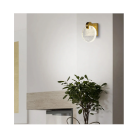 ARANDELA MAYA LED 3000K 3W BIVOLT 16X13X8,3 VIDRO E METAL DOURADO | STUDIOLUCE BLACK AR1476 ARANDELA MAYA LED 3000K 3W BIVOLT 16X13X8,3 VIDRO E METAL DOURADO | STUDIOLUCE BLACK AR1476