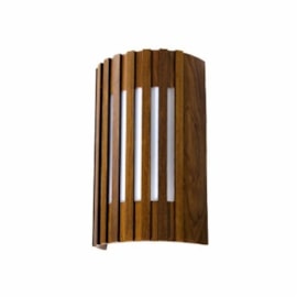 ARANDELA MEIA LUA MADEIRA 27X17X11CM | ACCORD 420 ARANDELA MEIA LUA MADEIRA 27X17X11CM | ACCORD 420