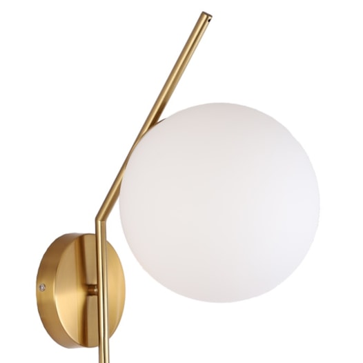 ARANDELA MYSTIC 25W 1L E27 BIVOLT 260X355X180MM - DOURADO | SKYLIGHT SKY-3007AR ARANDELA MYSTIC 25W 1L E27 BIVOLT 260X355X180MM - DOURADO | SKYLIGHT SKY-3007AR