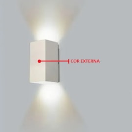 ARANDELA OCCA FACHO DUPLO ABERTO EXTERNO 18X10,5X10,5CM | USINA 5241/18 ARANDELA OCCA FACHO DUPLO ABERTO EXTERNO 18X10,5X10,5CM | USINA 5241/18