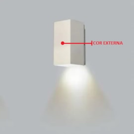 ARANDELA OCCA FACHO SIMPLES ABERTO EXTERNO 18X10X9CM | USINA 5240/18 ARANDELA OCCA FACHO SIMPLES ABERTO EXTERNO 18X10X9CM | USINA 5240/18