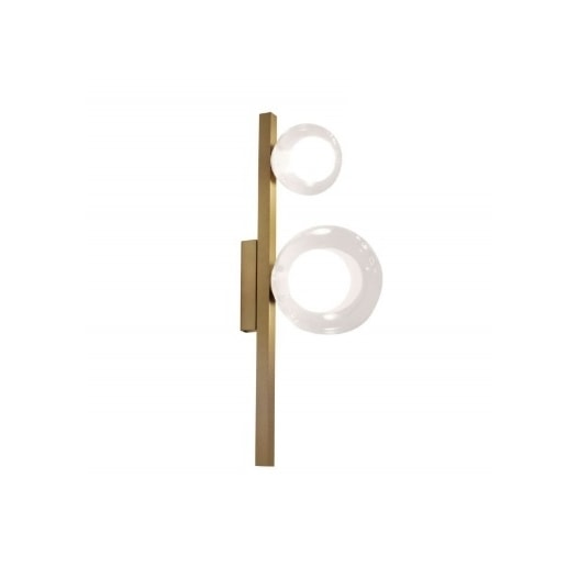 ARANDELA ORBIT 2 ESFERAS TRANSPARENTES 2XG9 16X12X40CM ALUMÍNIO E VIDRO PRETO | STUDIOLUCE WHITE ARH1535TRDO ARANDELA ORBIT 2 ESFERAS TRANSPARENTES 2XG9 16X12X40CM ALUMÍNIO E VIDRO PRETO | STUDIOLUCE WHITE ARH1535TRDO