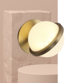 ARANDELA PALLINA Ø14CM LED 5W 3000K METAL E ACRÍLICO BRONZE| +LUZ AR-144/5.14BRO ARANDELA PALLINA Ø14CM LED 5W 3000K METAL E ACRÍLICO BRONZE| +LUZ AR-144/5.14BRO