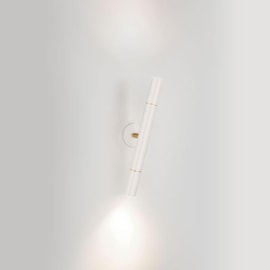 ARANDELA PIPE MÓVEL CILÍNDRICO FACHO DUPLO ABERTO SEM DIFUSOR 2 MINI DICROICA 40X6X9,5CM METAL | TKS 1635 ARANDELA PIPE MÓVEL CILÍNDRICO FACHO DUPLO ABERTO SEM DIFUSOR 2 MINI DICROICA 40X6X9,5CM METAL | TKS 1635