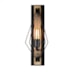 ARANDELA PRETO CANDLE 45X10X25CM MADEIRA E METAL | NORDECOR 2241 ARANDELA PRETO CANDLE 45X10X25CM MADEIRA E METAL | NORDECOR 2241