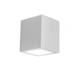 ARANDELA QUADRADA EXTERNAS 2 FACHOS LED 6W 2700K 127V 85X103X92MM | NEWLINE 9586LED1