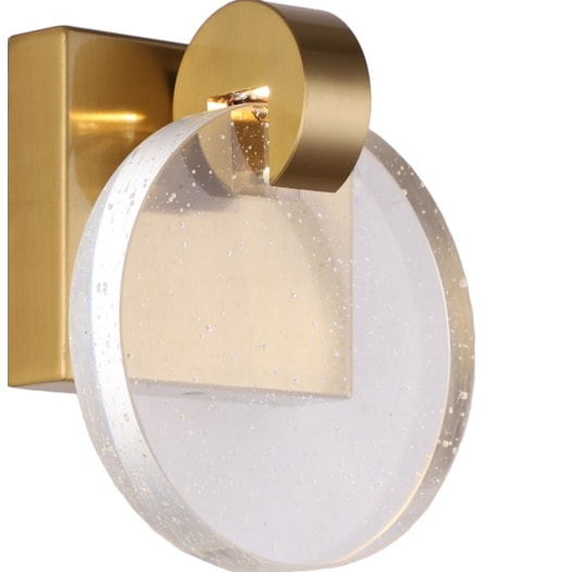 ARANDELA SAND 3W 3000K BIVOLT 160X130X80MM - DOURADO | SKYLIGHT SKY-3009AR ARANDELA SAND 3W 3000K BIVOLT 160X130X80MM - DOURADO | SKYLIGHT SKY-3009AR