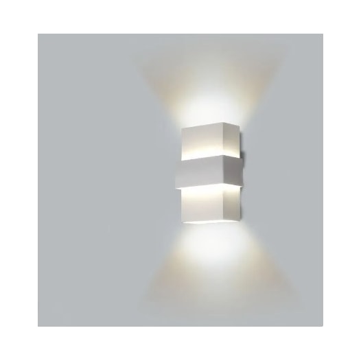 ARANDELA SMART FACHO DUPLO ABERTO INTERNO 18X12X7CM | USINA 5221/18 ARANDELA SMART FACHO DUPLO ABERTO INTERNO 18X12X7CM | USINA 5221/18