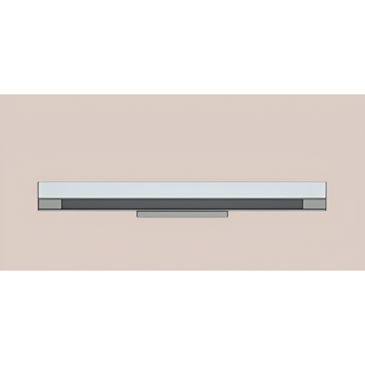 ARANDELA T8 PERFIL LINEAR 123X5X6CM 1X T8 G13 | BELLUCE G0130 ARANDELA T8 PERFIL LINEAR 123X5X6CM 1X T8 G13 | BELLUCE G0130
