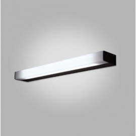 ARANDELA TORO RETANGULAR INTERNO 1 TUBULAR T8 60CM 70X10CM ALUMÍNIO E ACRÍLICO | USINA 16400/70 ARANDELA TORO RETANGULAR INTERNO 1 TUBULAR T8 60CM 70X10CM ALUMÍNIO E ACRÍLICO | USINA 16400/70