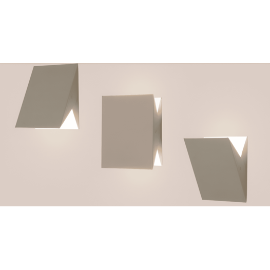 ARANDELA TRIPLO FACHO 10X2,5X10CM 1X HALOPIN G9 | BELLUCE G2500 ARANDELA TRIPLO FACHO 10X2,5X10CM 1X HALOPIN G9 | BELLUCE G2500