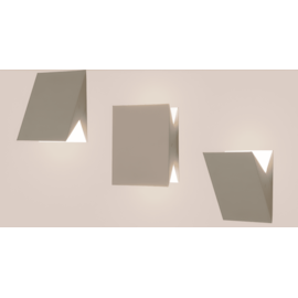 ARANDELA TRIPLO FACHO 15X2,5X15CM 2X HALOPIN G9 | BELLUCE G2510 ARANDELA TRIPLO FACHO 15X2,5X15CM 2X HALOPIN G9 | BELLUCE G2510