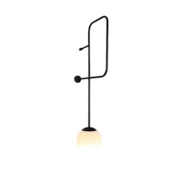 ARANDELA TROMP 78X15X30CM ALUMÍNIO E VIDRO | SPOTLINE 815/1 ARANDELA TROMP 78X15X30CM ALUMÍNIO E VIDRO | SPOTLINE 815/1