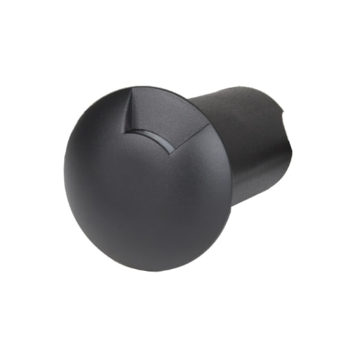 BALIZADOR 1 FACHO PRETO  0.75W 2700K 12V | ROMALUX - 10123 BALIZADOR 1 FACHO PRETO  0.75W 2700K 12V | ROMALUX - 10123