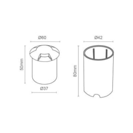 BALIZADOR 1 FACHO PRETO 0.7W 2700K | ROMALUX 10040 BALIZADOR 1 FACHO PRETO 0.7W 2700K | ROMALUX 10040
