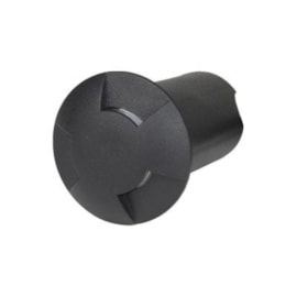 BALIZADOR 3 FACHOS PRETO 0.7W 2700K | ROMALUX 10042 BALIZADOR 3 FACHOS PRETO 0.7W 2700K | ROMALUX 10042