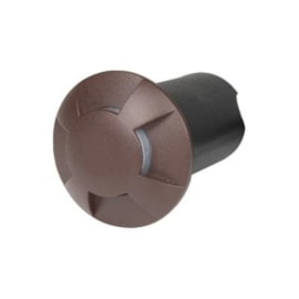 BALIZADOR 4 FACHOS MARROM CORTEN 0.7W 2700K | ROMALUX 10047 BALIZADOR 4 FACHOS MARROM CORTEN 0.7W 2700K | ROMALUX 10047