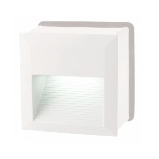 BALIZADOR DASH LED 6W BIVOLT 8,5X8,5CM ALUMÍNIO BRANCO | BELLA ILUMINAÇÃO LX9643 BALIZADOR DASH LED 6W BIVOLT 8,5X8,5CM ALUMÍNIO BRANCO | BELLA ILUMINAÇÃO LX9643