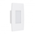 BALIZADOR DE EMBUTIR LED EXTERNO 3000K 2W BIVOLT 12,3X8,3X3CM POLICARBONATO BRANCO | GAYA 9684