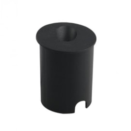 BALIZADOR DE EMBUTIR LED FERY REDONDO EXTERNO 3000K 2,4W BIVOLT Ø4,2X6,15CM ALUMÍNIO PRETO | NORDECOR 2372 BALIZADOR DE EMBUTIR LED FERY REDONDO EXTERNO 3000K 2,4W BIVOLT Ø4,2X6,15CM ALUMÍNIO PRETO | NORDECOR 2372