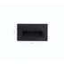 BALIZADOR DE EMBUTIR LED LINDER EXTERNO 3000K 3W BIVOLT 5,7X10X5CM ALUMÍNIO PRETO | NORDECOR 2447