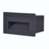 BALIZADOR DE EMBUTIR LED LINDER EXTERNO 3000K 3W BIVOLT 5,7X10X5CM ALUMÍNIO PRETO | NORDECOR 2447 BALIZADOR DE EMBUTIR LED LINDER EXTERNO 3000K 3W BIVOLT 5,7X10X5CM ALUMÍNIO PRETO | NORDECOR 2447