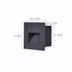 BALIZADOR DE EMBUTIR LED LINDER EXTERNO 3000K 3W BIVOLT 8,5X8,5X5CM ALUMÍNIO PRETO | NORDECOR 2446