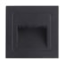 BALIZADOR DE EMBUTIR LED LINDER EXTERNO 3000K 3W BIVOLT 8,5X8,5X5CM ALUMÍNIO PRETO | NORDECOR 2446