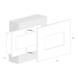 BALIZADOR DE EMBUTIR LED QUADRATO INTERNO 2W ALUMÍNIO | MISTERLED SLED6060D BALIZADOR DE EMBUTIR LED QUADRATO INTERNO 2W ALUMÍNIO | MISTERLED SLED6060D