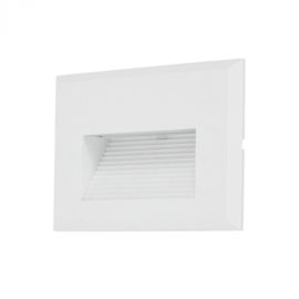 BALIZADOR DE EMBUTIR LED TOVI EXTERNO 3000K 2W BIVOLT 7,5X11,5X2,3CM BRANCO | GAYA 3196 BALIZADOR DE EMBUTIR LED TOVI EXTERNO 3000K 2W BIVOLT 7,5X11,5X2,3CM BRANCO | GAYA 3196