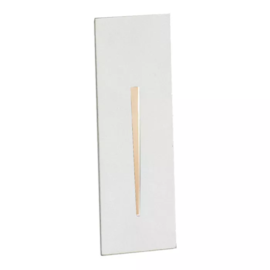 BALIZADOR DE EMBUTIR VIX 15X5X5,5CM ALUMÍNIO BRANCO | USINA 6030/1BTBT BALIZADOR DE EMBUTIR VIX 15X5X5,5CM ALUMÍNIO BRANCO | USINA 6030/1BTBT