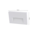 BALIZADOR DE SOBREPOR LED MAJA RETANGULAR 3000K 2W BIVOLT BRANCO | NORDECOR 2708