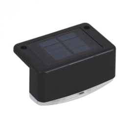 BALIZADOR DE SOBREPOR LED ZITO PARA ENERGIA SOLAR EXTERNO 3000K 1W PRETO | GAYA 3185