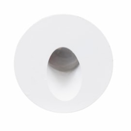BALIZADOR DE SOLO CHÃO LED 1 FACHO EXTERNO 3000K 2W BIVOLT POLICARBONATO BRANCO | GAYA 9678 BALIZADOR DE SOLO CHÃO LED 1 FACHO EXTERNO 3000K 2W BIVOLT POLICARBONATO BRANCO | GAYA 9678